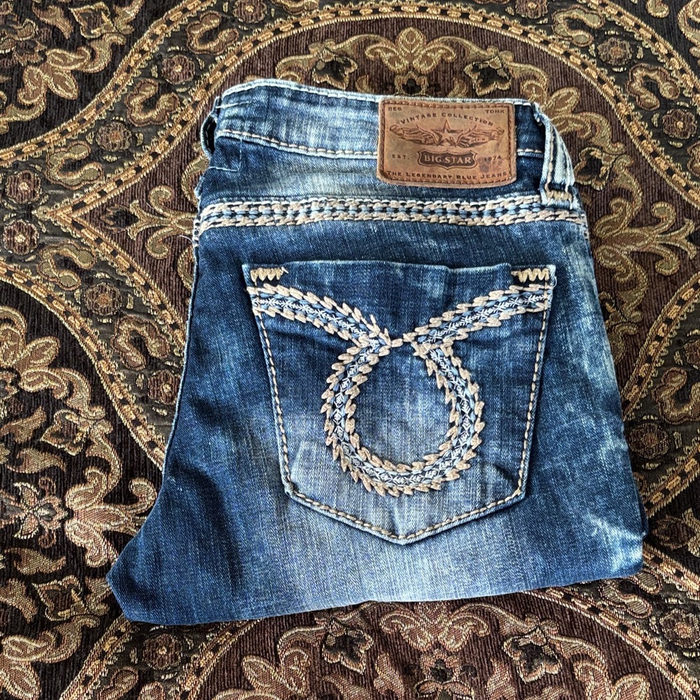 Big Star Women's Dark Blue Boot Cut Jeans